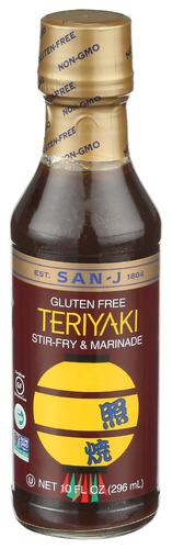 San J Sauce Teriyaki Gf - 10 Oz (6 Units)