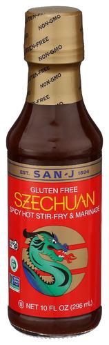 San J Sauce Szechuan Ht&Spcy Gf - 10 Oz (6 Units)