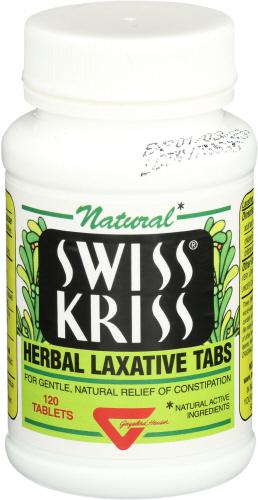 Swiss Kriss Laxative Herbal - 120 Tb (3 Units)