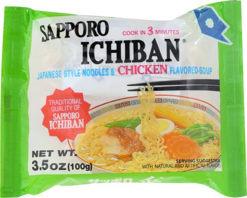 Sapporo Noodle Ichiban Chckn - 3.5 Oz (24 Units)