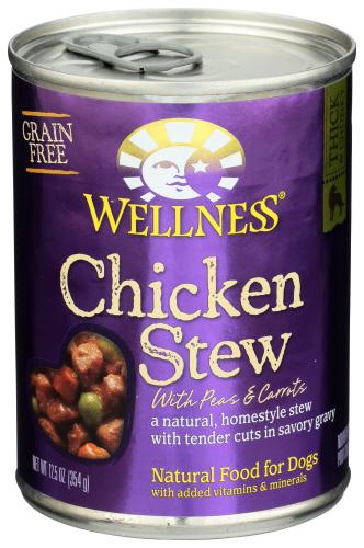 Wellness Dog Food Stw Chckpea&Crrt Can - 12.5 Oz (12 Units)