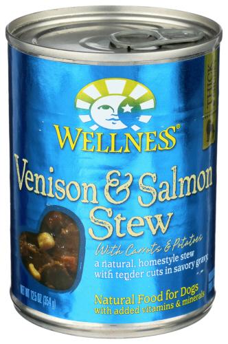 Wellness Dog Food Stw Vnsin Salmn Potato C - 12.5 Oz (12 Units)