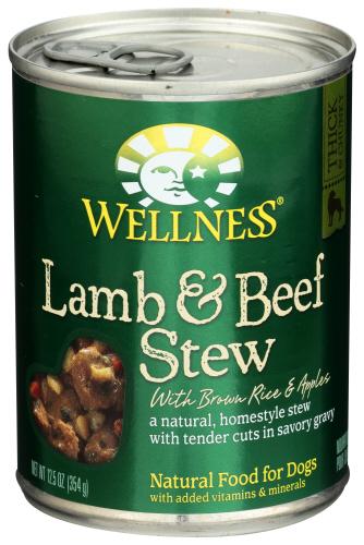 Wellness Dog Fd Wet Lamb Beef Stew - 12.5 Oz (12 Units)