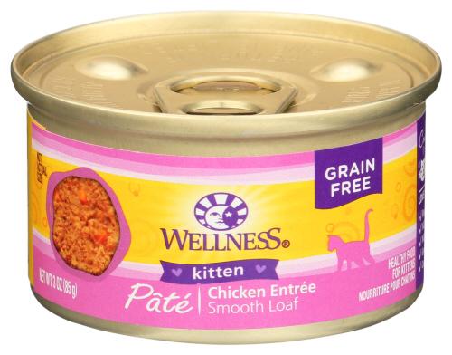 Wellness Cat Food Kitten - 3 Oz (24 Units)