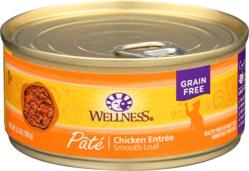 Wellness Cat Food Chicken - 5.5 Oz (24 Units)