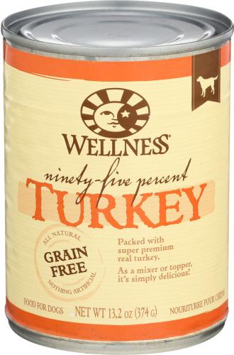 Wellness Dog Food 95% Trky - 13.2 Oz (12 Units)