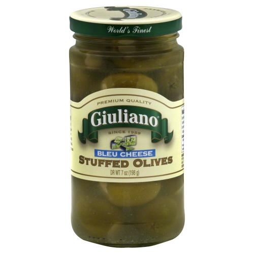 Giuliano Olive Stfd Blue Cheese - 6.5 Oz (6 Units)
