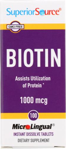 Superior Source Biotin 1000Mcg - 100 Tb (1 Units)