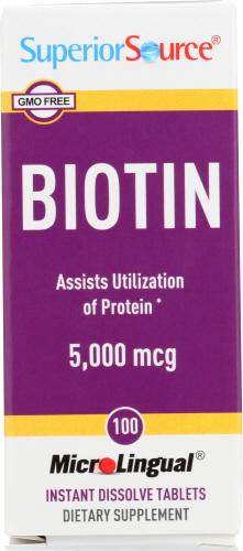 Superior Source Biotin 5000 Mcg - 100 Tb (1 Units)