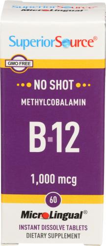 Superior Source Vitamin B12 1000Mcg - 60 Tb (1 Units)