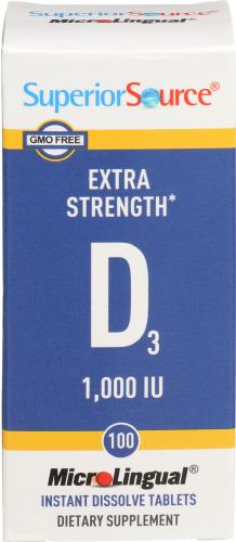 Superior Source Vitamin D 1000Iu Extra - 100 Tb (1 Units)