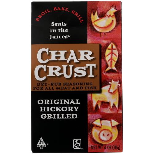 Char Crust Rub Ssnng Hickory Origional - 4 Oz (6 Units)