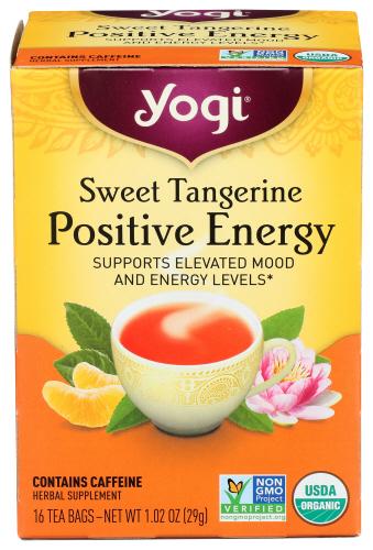 Yogi Teas Tea Sweet Tngrne Positive - 16 Bg (6 Units)