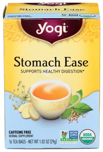 Yogi Teas Tea Stomach Ease Organic - 16 Bg (6 Units)