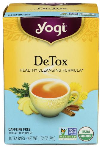 Yogi Teas Tea Detox - 16 Bg (6 Units)