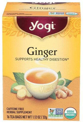 Yogi Teas Tea Ginger Org3 - 16 Bg (6 Units)