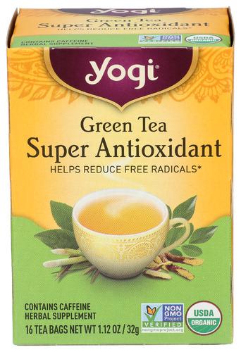 Yogi Teas Tea Grn Antioxdnt - 16 Bg (6 Units)