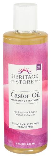 Heritage Castor Oil - 8 Oz (6 Units)