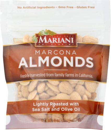 Mariani Brand Nut Almond Marcona Roasted - 6 Oz (12 Units)