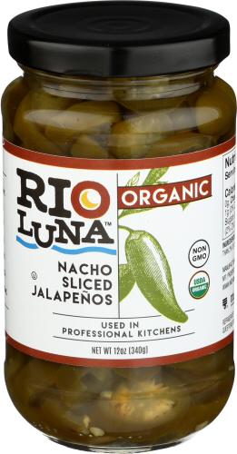 Rio Luna Peppers Jlpno Organic Slc Nch - 12 Oz (12 Units)