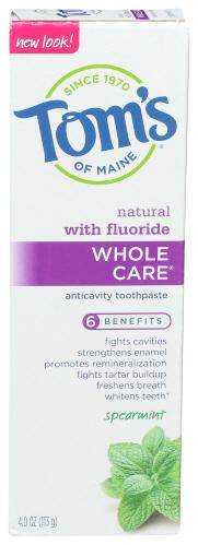 Toms Of Maine Tooth Paste Whl Care Sprmnt - 4 Oz (1 Units)