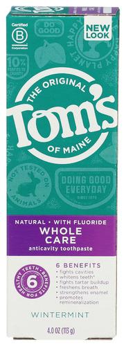 Toms Of Maine Tooth Paste Whl Care Wntrmnt - 4 Oz (1 Units)