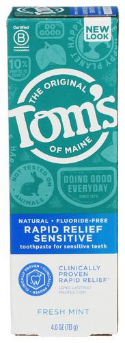 Toms Of Maine Toothpaste Snstve Relief - 4 Oz (3 Units)