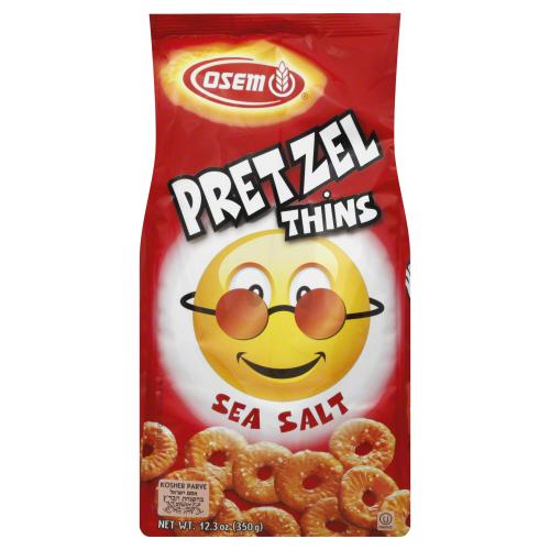 Osem Pretzel Thin Sea Salt - 12.3 Oz (9 Units)