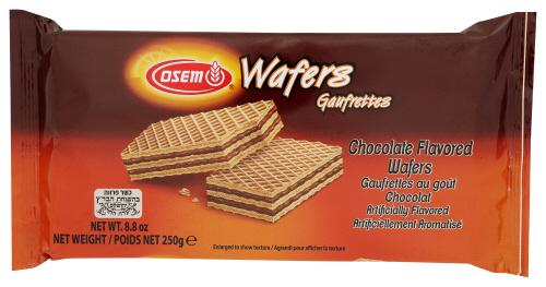 Osem Cookie Wafer Chocolate - 8.8 Oz (12 Units)