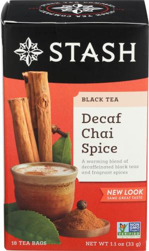 Stash Tea Tea Chai Spice Decaf - 18 Bg (6 Units)
