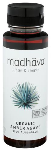 Madhava Agave Nectar Amber Organic - 11.75 Oz (6 Units)