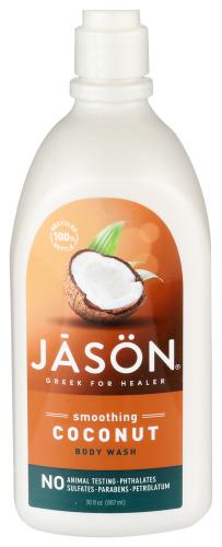 Jason Body Wash Smoothng Coconut - 30 Oz (3 Units)