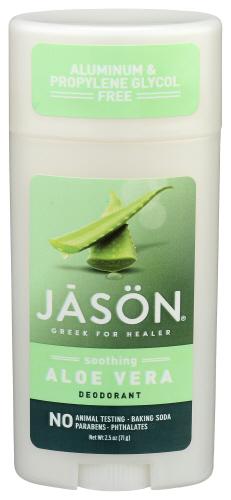 Jason Deod Stick Aloe Vera - 2.5 Oz (3 Units)