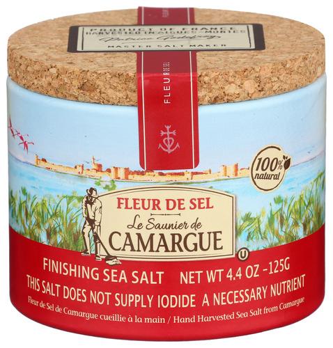 Le Saunier Sea Salt Fleur De Sel - 4.4 Oz (6 Units)