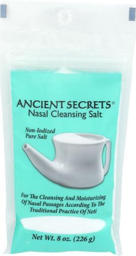 Ancient Secrets Nasal Clnsr Salt - 8 Oz (3 Units)