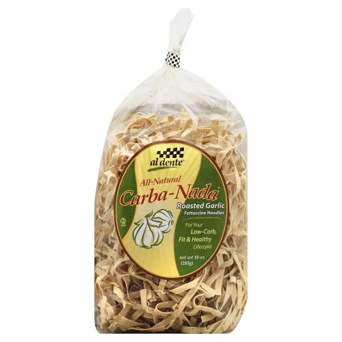 Al Dente Pasta Fettuccine Lc Roasted Garlic - 10 Oz (6 Units)