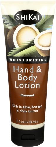 Shikai Lotion Hnd&Bdy Coconut - 8 Oz (3 Units)