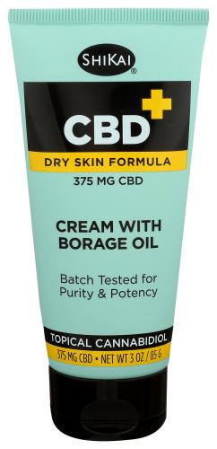 Shikai Cream Cbd With Borage Oil - 3 Oz (1 Units)