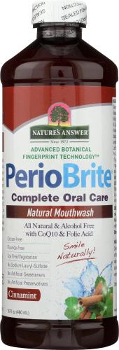 Natures Answer Mouthwash Cinamnt Periowash - 16 Fo (3 Units)