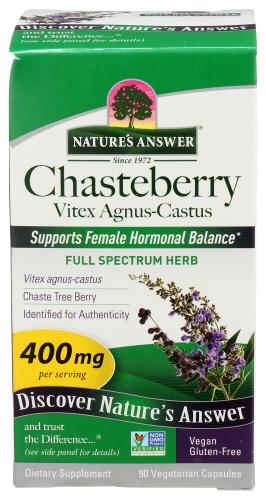 Natures Answer Chasteberry-Vitex 400Mg - 90 Vc (1 Units)