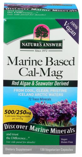 Natures Answer Calcium Mgnsium Plnt Bsd - 120 Vc (1 Units)