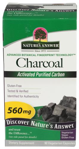 Natures Answer V&M Charcoal - 90 Sg (1 Units)