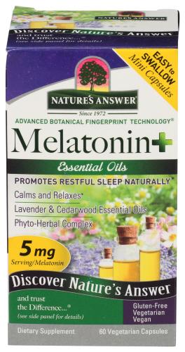 Natures Answer Melatonin 60 Vc - 60 Vc (1 Units)
