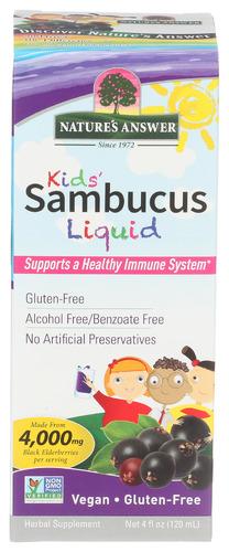 Natures Answer Liquid Sambucus Kids Frmla - 4 Oz (1 Units)