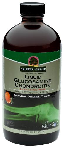 Natures Answer Liquid Glucsmne N Chndrtn - 16 Oz (1 Units)