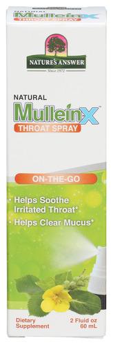 Natures Answer Mullein X Throat Spray - 2 Fo (1 Units)