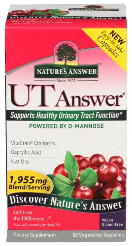 Natures Answer Ut Answer W D Mannose - 90 Vc (1 Units)