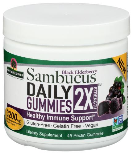Natures Answer Sambucus Daily 2X Gummy - 45 Pc (1 Units)