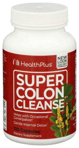 Health Plus Colon Clns Super - 120 Cp (1 Units)