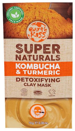 Earth Kiss Mask Cly Kmbcha Trmr Organic - 0.35 Oz (12 Units)